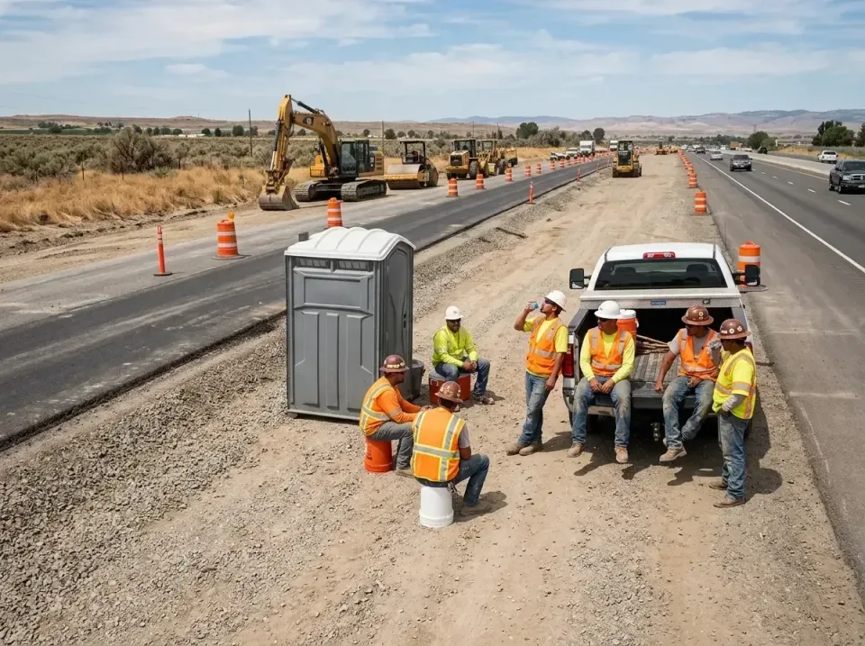 highway-road-construction-crew-007 — frequently asked questions, Porta Potty and Restroom Rentals in Scottsburg, IN